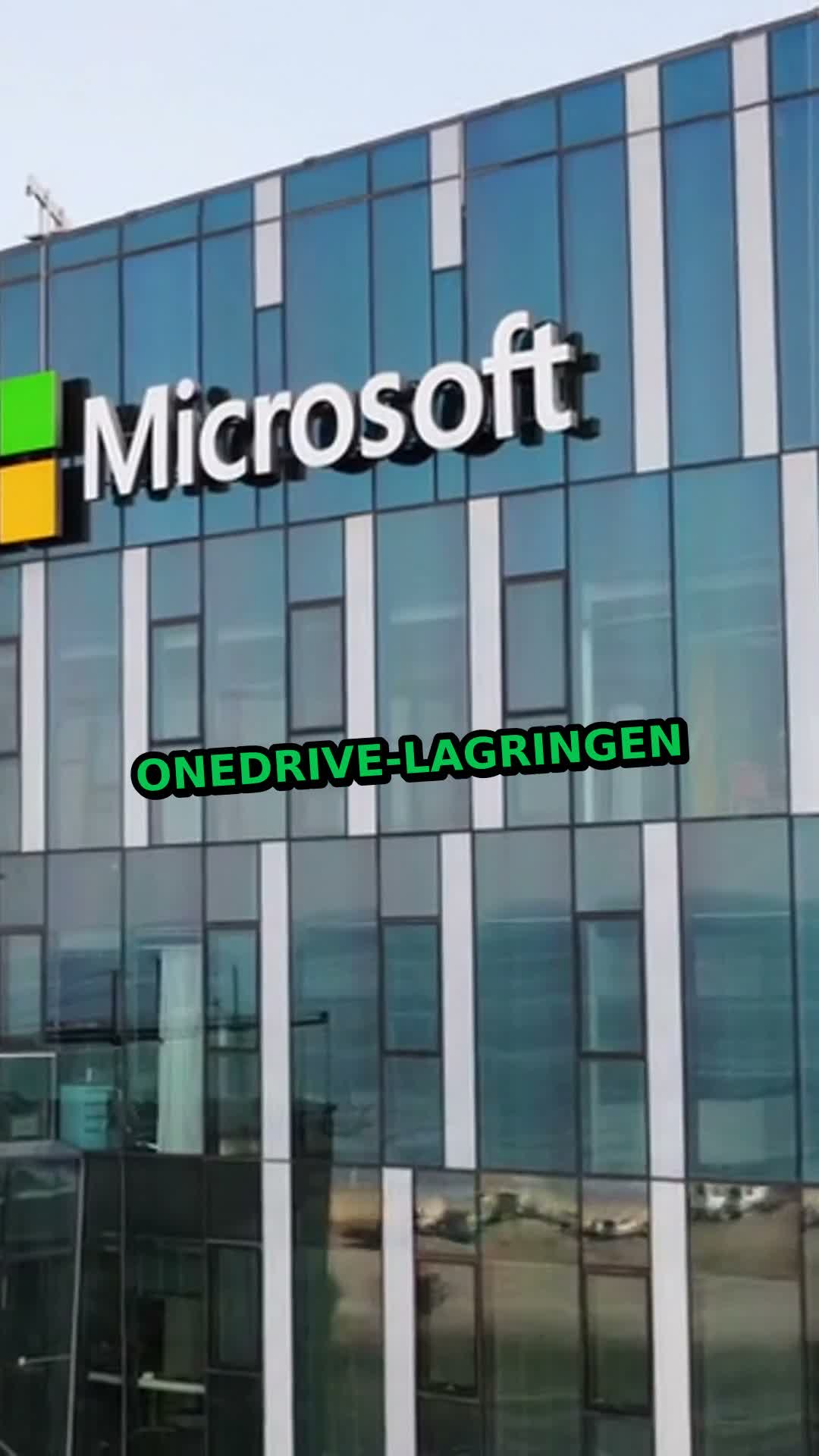Microsoft kontorsbyggnad.